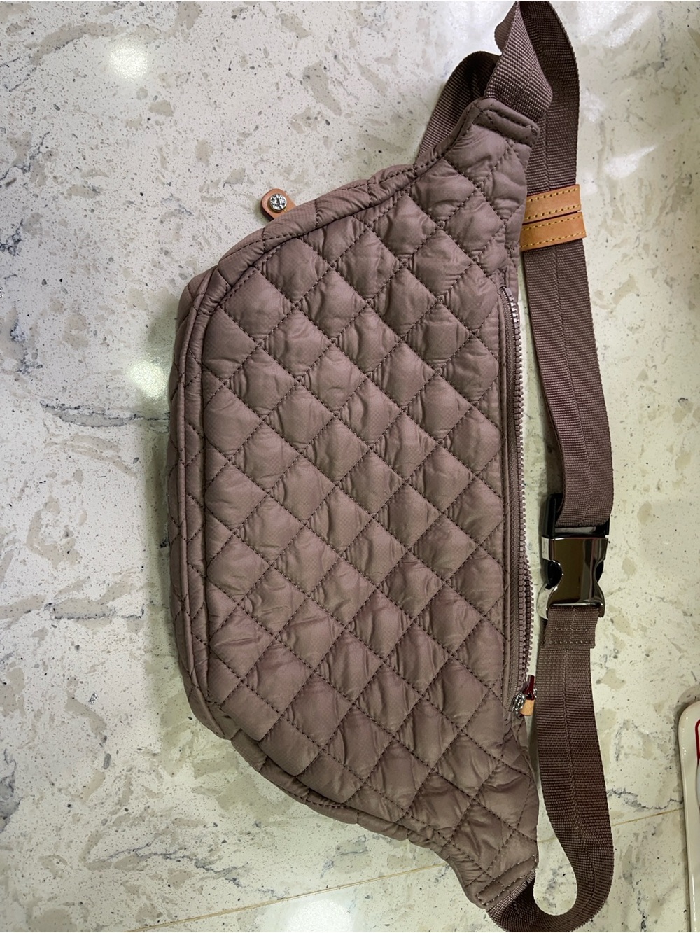 MZ WALLACE
Metro Sling Quilted Nylon Shoulder Bag-Purple - Picture 5 of 5